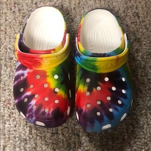 Tie-Dye Crocs